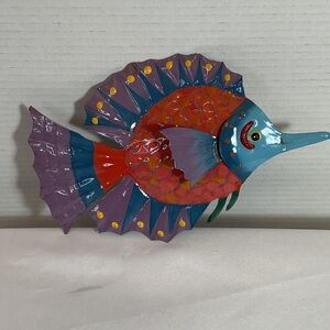 Colorful Fish Wall Art Decor